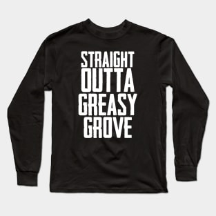 PUBG Straight Outta Greasy Grove Long Sleeve T-Shirt